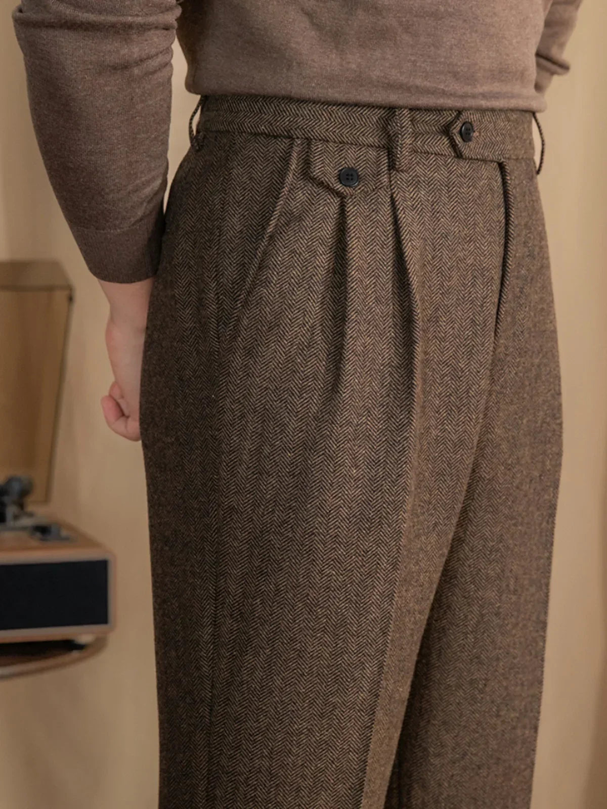 Invoux Marcel Wool Trousers
