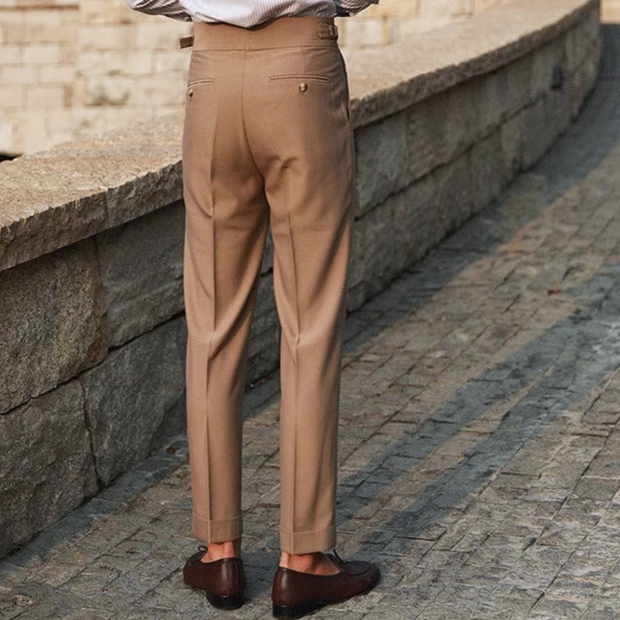 Invoux Delacroix Double Button Trousers
