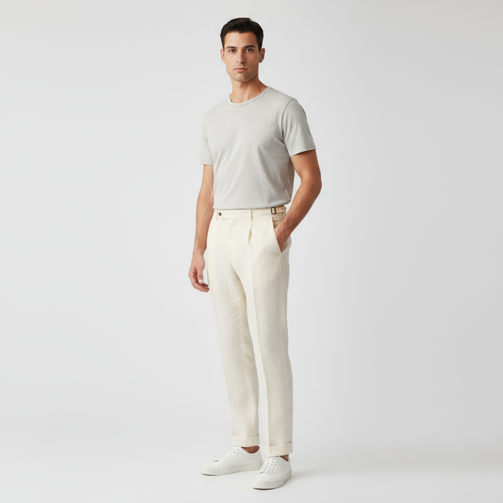 Invoux Sorrento Linen Trousers