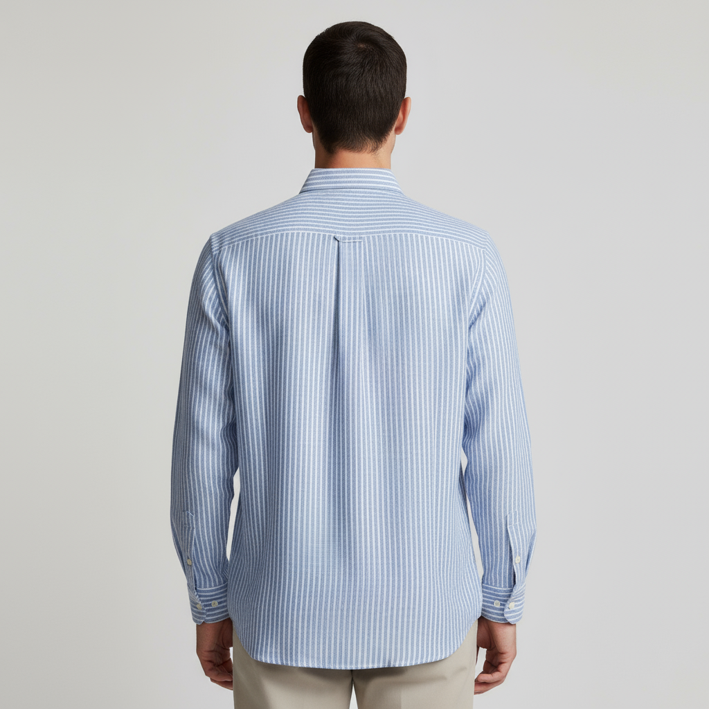 Invoux Capri Striped Linen Shirt