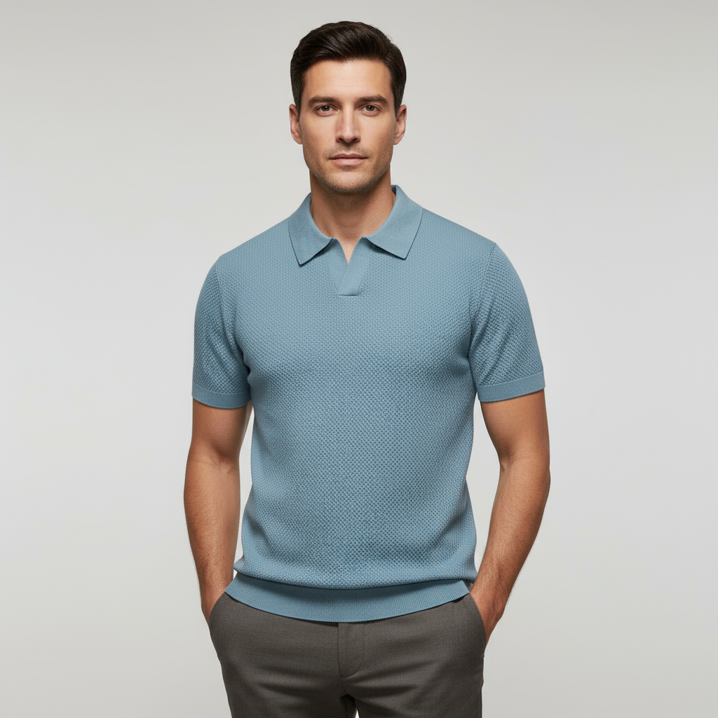 Invoux Milano Textured Polo