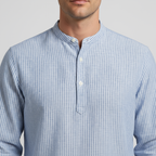 Invoux Ravello Striped Linen Shirt