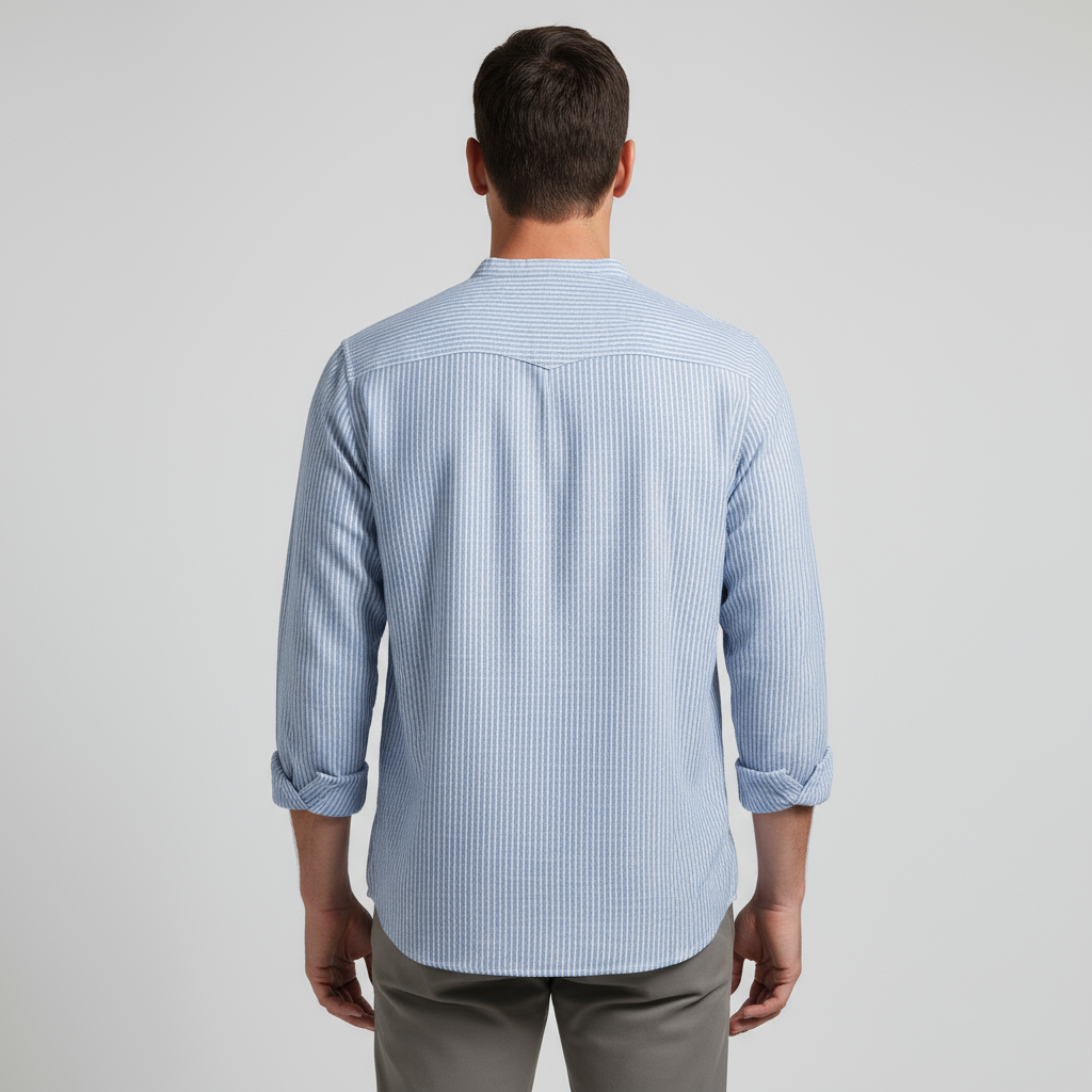 Invoux Ravello Striped Linen Shirt