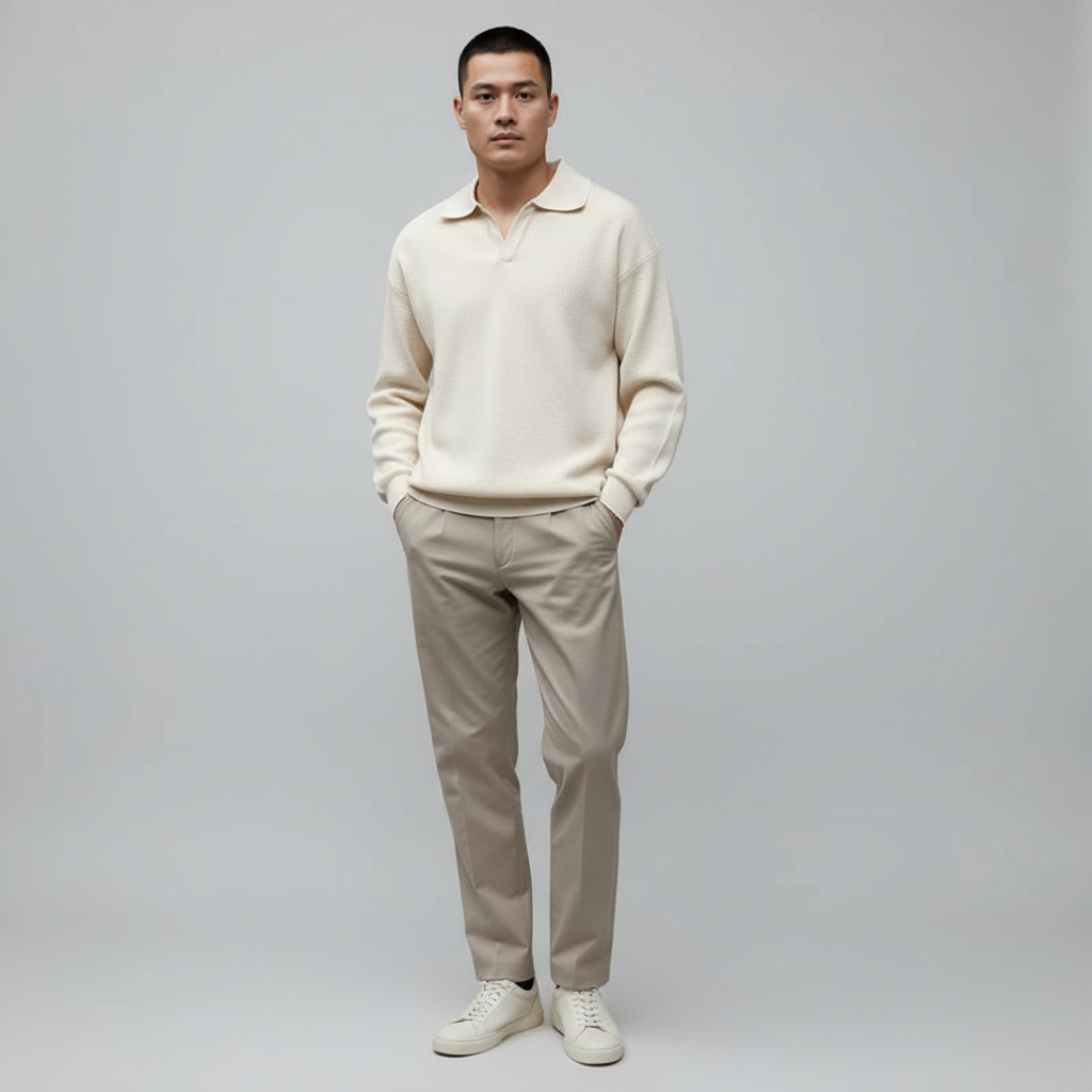 Invoux Novara V-Neck Polo