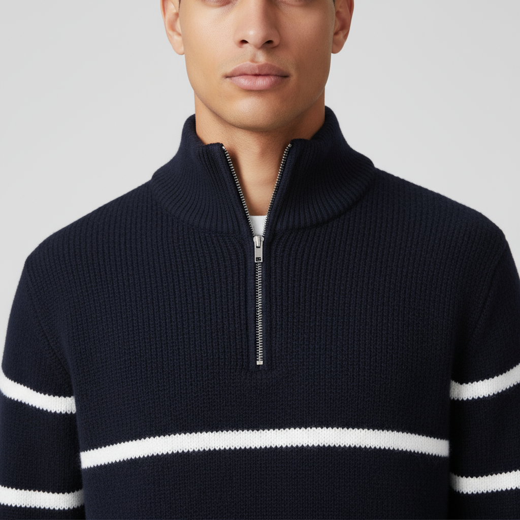 Invoux Ferrara Half-Zip Knit