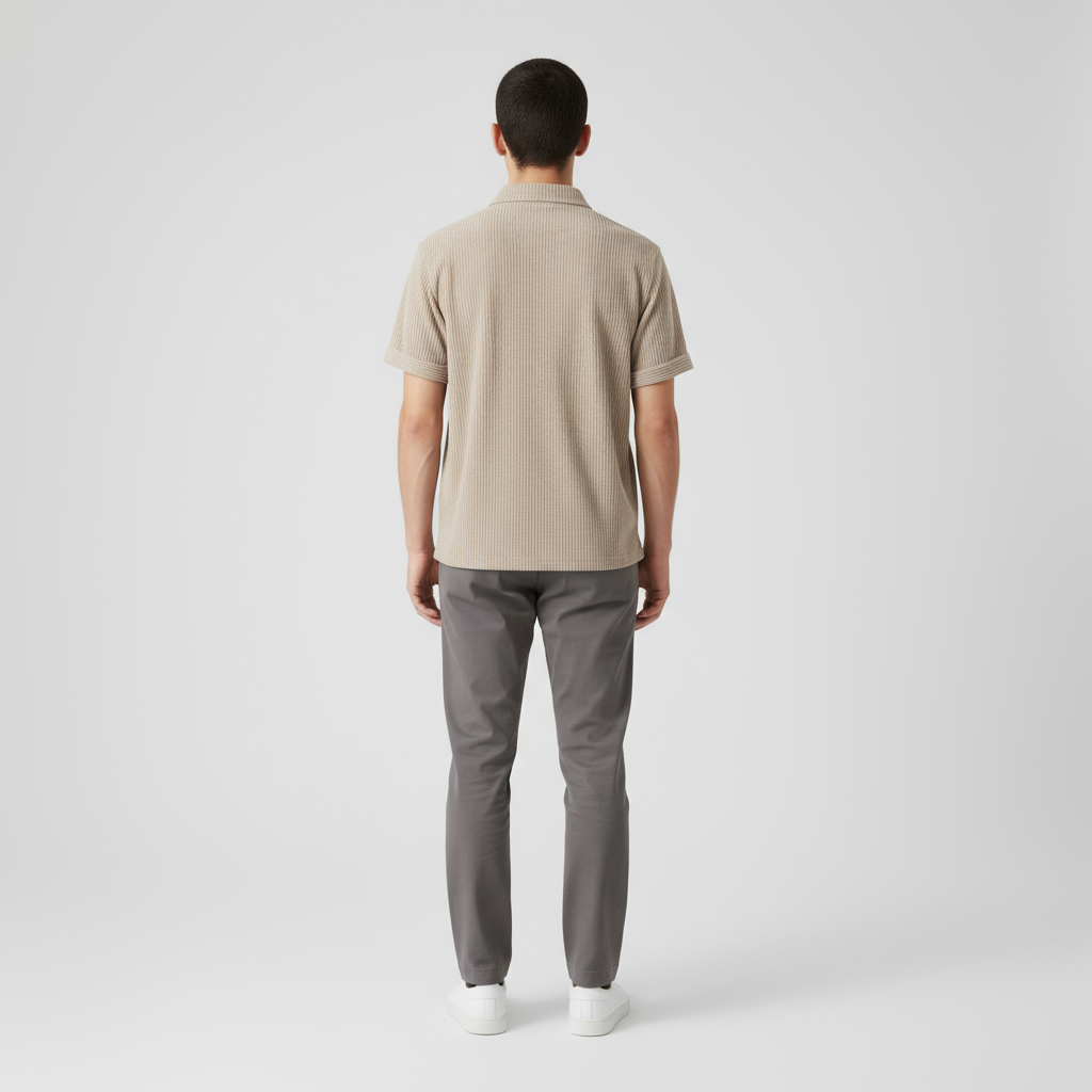 Invoux Lucera Textured Knit Shirt