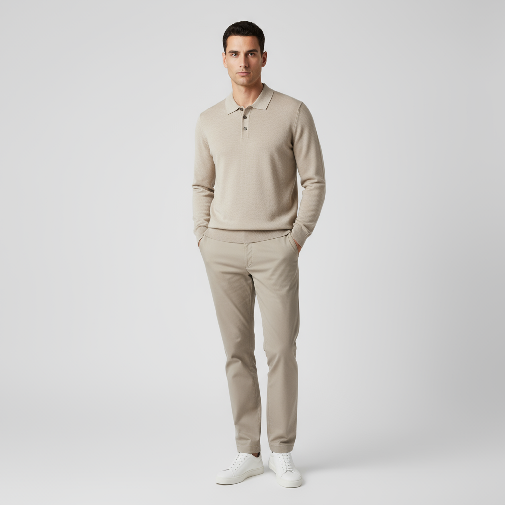 Invoux Dalmere Long-Sleeve Polo