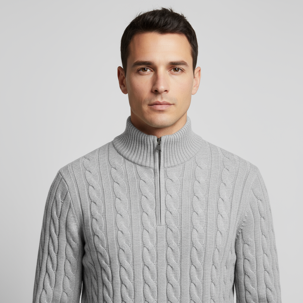 Invoux Montclair Cable Quarter-Zip