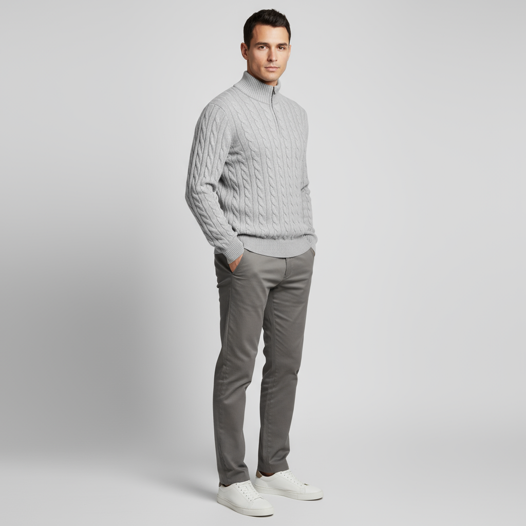 Invoux Montclair Cable Quarter-Zip