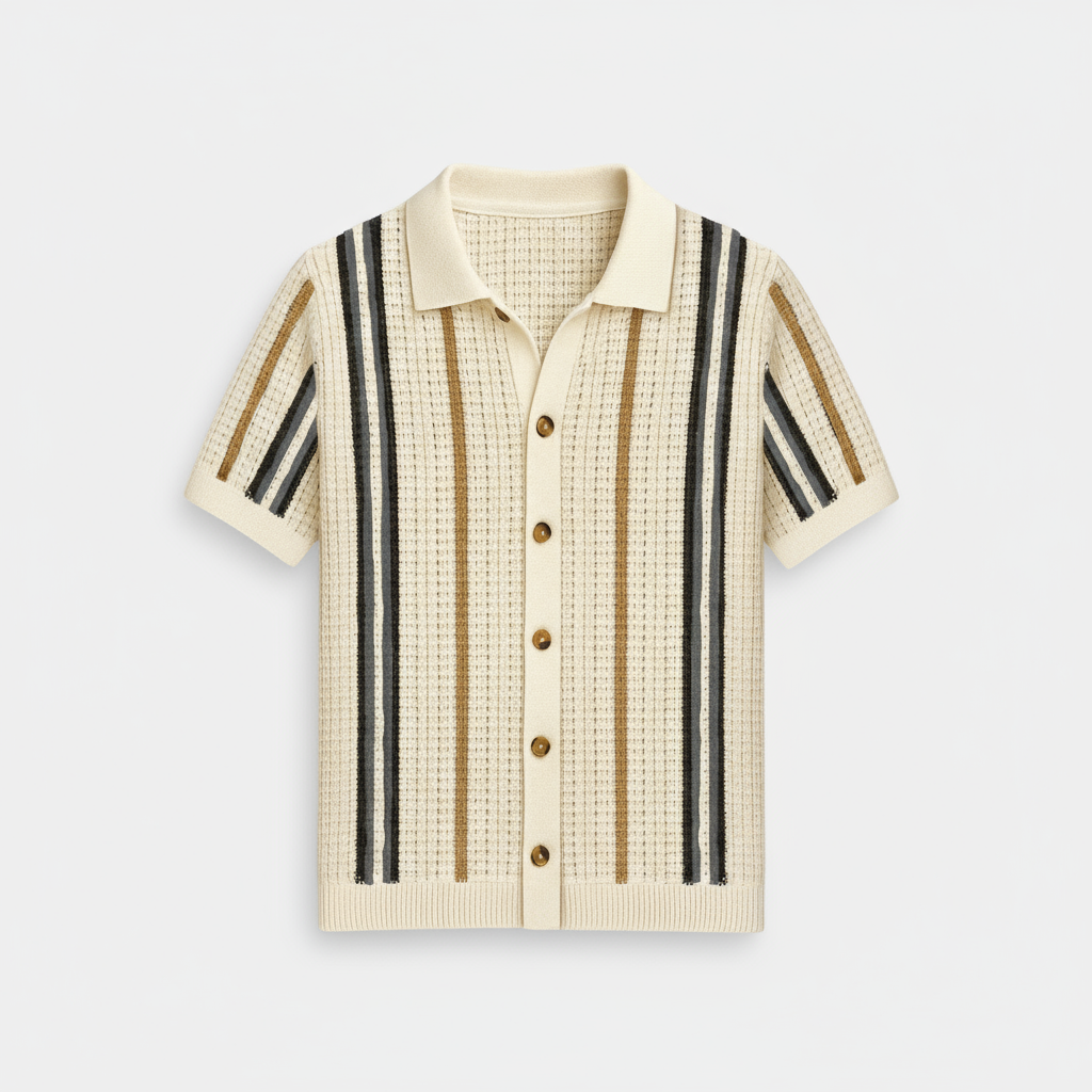 Invoux Beniros Open-Weave Shirt