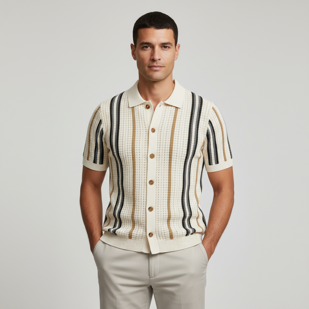 Invoux Beniros Open-Weave Shirt