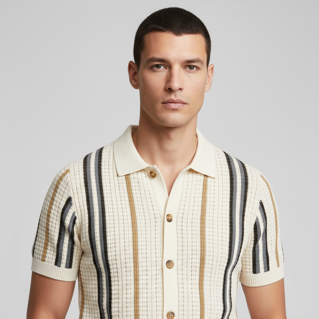 Invoux Beniros Open-Weave Shirt