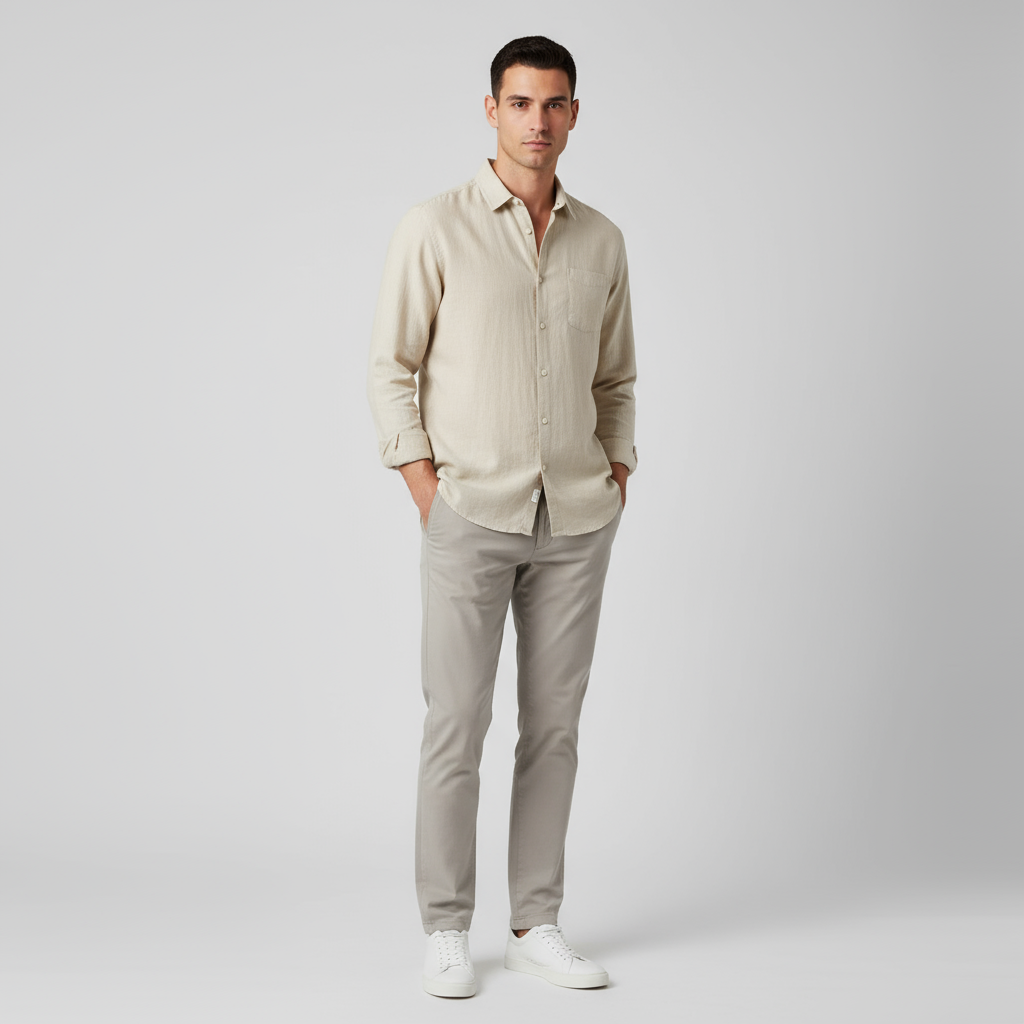 Invoux Aldoro Linen Shirt