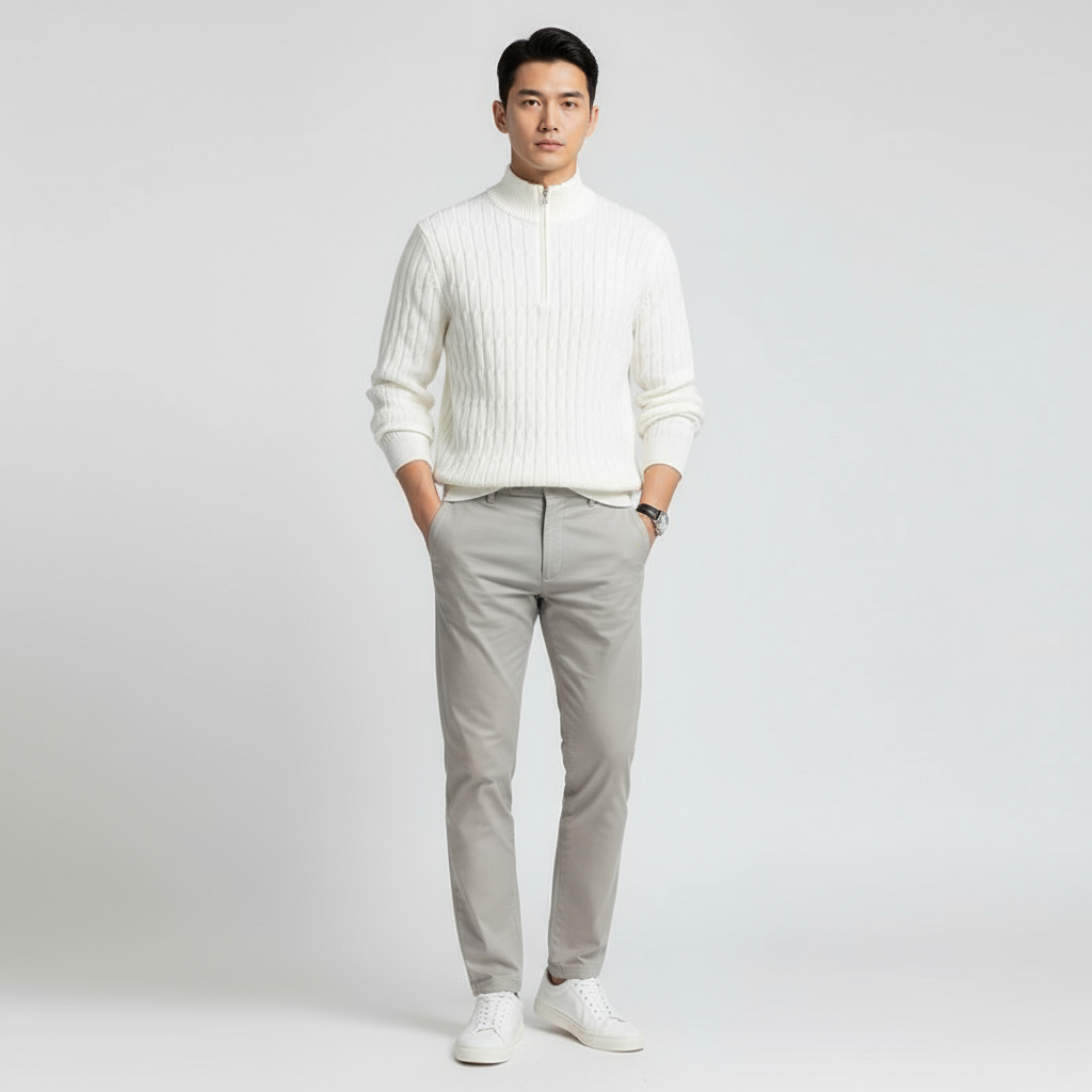 Invoux Valmora Half-Zip Sweater