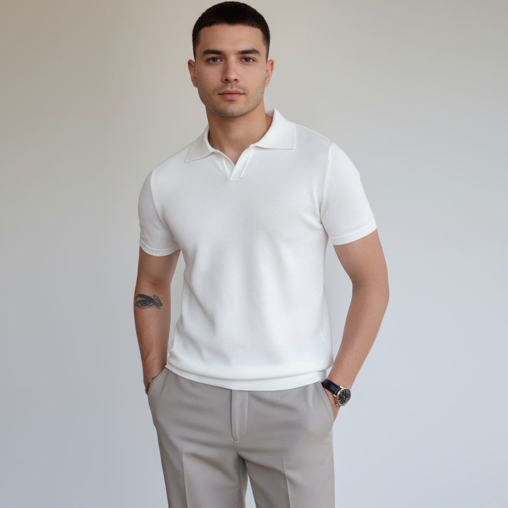 Invoux Verona Deep-Cut Polo