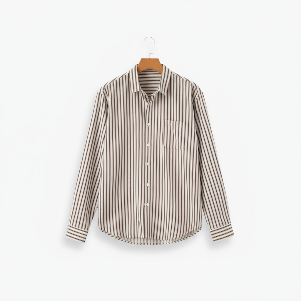 Invoux Palermo Striped Linen Shirt