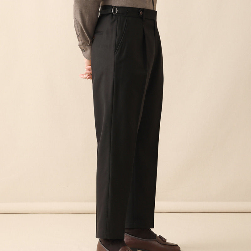 Invoux Moretti Herringbone Trousers