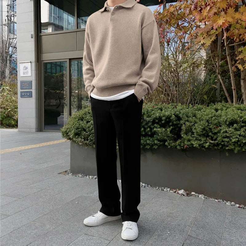 Invoux Carlisle Button Sweater