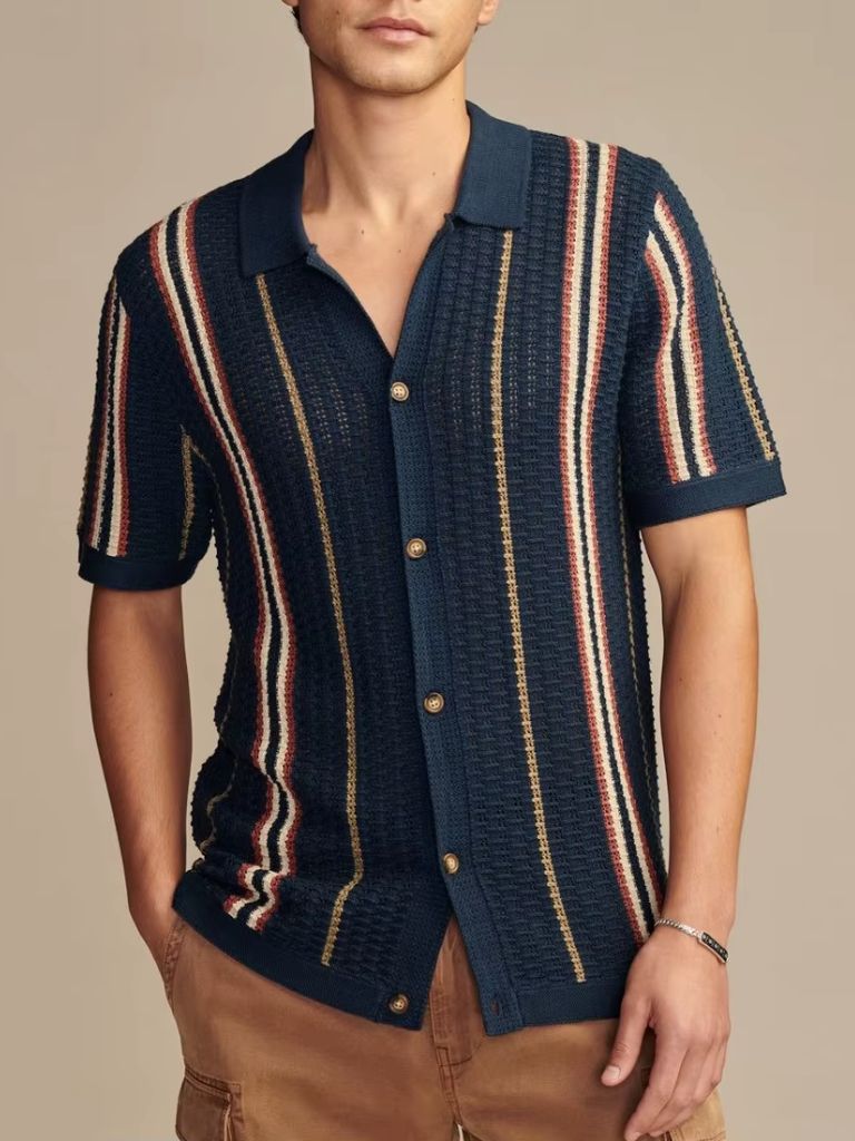 Invoux Beniros Open-Weave Shirt